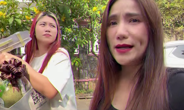 Nữ NSƯT vừa từ Mỹ về dẫn con g&aacute;i tới nh&agrave; Qu&yacute; B&igrave;nh l&agrave;m 1 việc - Ảnh 1.