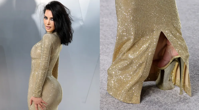 Diện giày 2 triệu, Kim Kardashian ngã ngửa trên hè phố- Ảnh 2. Diện giày 2 triệu, Kim Kardashian ngã ngửa trên hè phố- Ảnh 2.