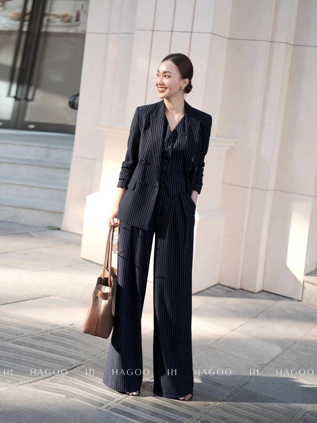 Nữ thần c&ocirc;ng sở hot nhất phim Việt giờ v&agrave;ng hiện tại: Mặc đẹp kh&ocirc;ng trượt ph&aacute;t n&agrave;o, biến văn ph&ograve;ng th&agrave;nh s&agrave;n catwalk - Ảnh 15.