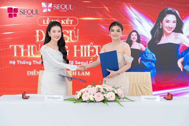  Diễn viên Quỳnh Lam chính thức trở thành đại sứ thương hiệu Seoul Center - Ảnh 1.