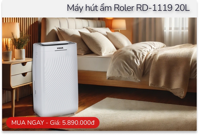 H&agrave; Nội nồm ướt như x&ocirc;ng hơi, mẹ bảo kh&ocirc;ng mua m&aacute;y h&uacute;t ẩm: T&ocirc;i c&atilde;i ngay - Ảnh 4.