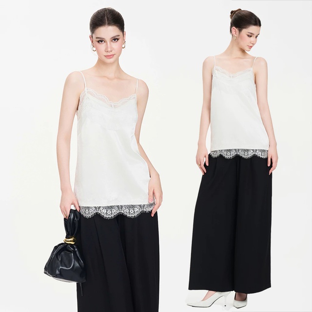 Lương Th&ugrave;y Linh, Tiểu Vy, Thi&ecirc;n &Acirc;n m&ecirc; t&iacute;t đồ lụa: M&aacute;t mẻ, sang chảnh lại rất l&uacute;ng liếng, diện m&ugrave;a h&egrave; over hợp - Ảnh 9.