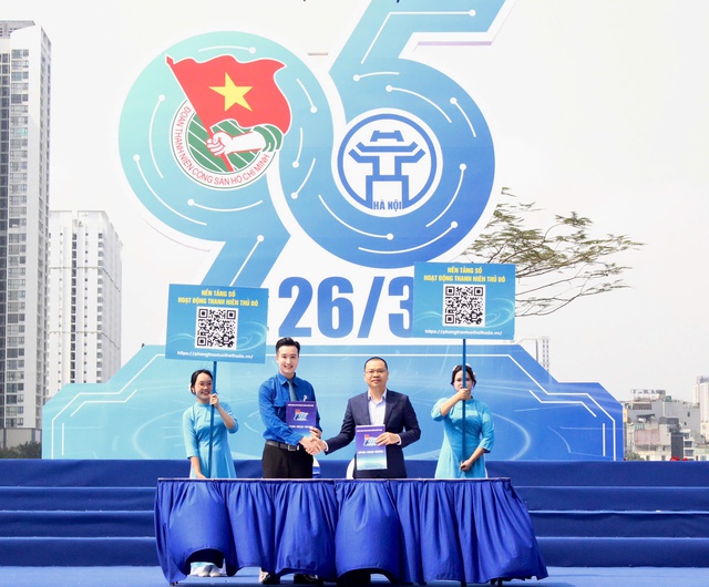 Tuổi trẻ Thủ đ&ocirc; b&ugrave;ng nổ &ldquo;Kh&aacute;t vọng&rdquo; trong lễ kỷ niệm 95 năm th&agrave;nh lập Đo&agrave;n - Ảnh 3.