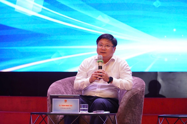 Lễ kỷ niệm 95 năm Ng&agrave;y th&agrave;nh lập Đo&agrave;n TNCS Hồ Ch&iacute; Minh v&agrave; Chương tr&igrave;nh đối thoại giữa Đảng ủy Học viện Thanh thiếu ni&ecirc;n Việt Nam v&agrave; c&aacute;n bộ đo&agrave;n, đảng vi&ecirc;n chi bộ sinh vi&ecirc;n - Ảnh 3.