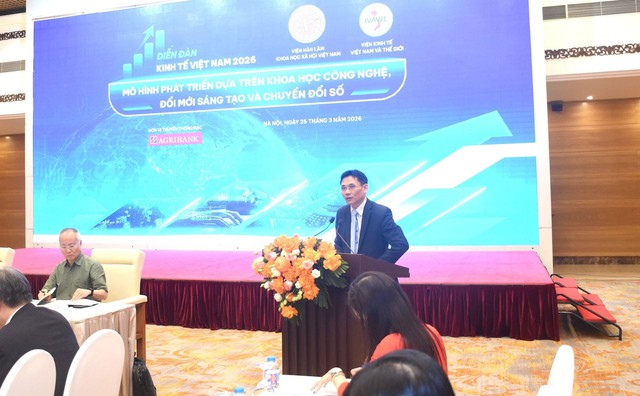 Mô hình phát triển dựa trên khoa học công nghệ, đổi mới sáng tạo và chuyển đổi số - Ảnh 1. Mô hình phát triển dựa trên khoa học công nghệ, đổi mới sáng tạo và chuyển đổi số - Ảnh 1.