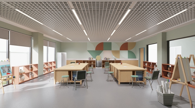 H&eacute; lộ kh&ocirc;ng gian b&ecirc;n trong Vin Nexus Center &ndash; Trường gi&aacute;o dục chuy&ecirc;n biệt chuẩn quốc tế đầu ti&ecirc;n ở Việt Nam - Ảnh 13.