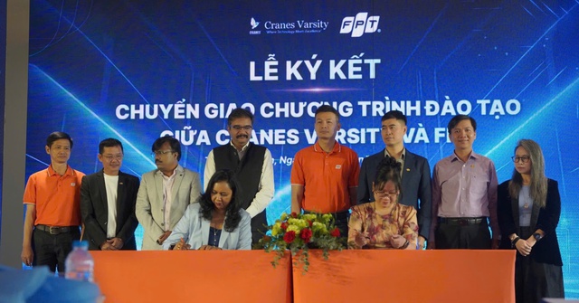 FPT bắt tay đối t&aacute;c quốc tế đ&agrave;o tạo nh&acirc;n lực cho c&aacute;c ng&agrave;nh mũi nhọn AI, b&aacute;n dẫn, an ninh mạng v&agrave; UAV- Ảnh 2.