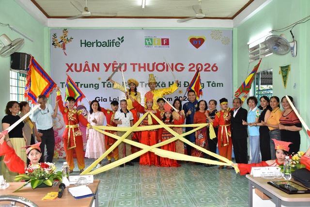 Herbalife Việt Nam tiếp tục tổ thức chương trình “Xuân Yêu Thương” 2026 cho trẻ em và người cao tuổi có hoàn cảnh khó khăn tại các Trung tâm Casa Herbalife trên toàn quốc - Ảnh 2.