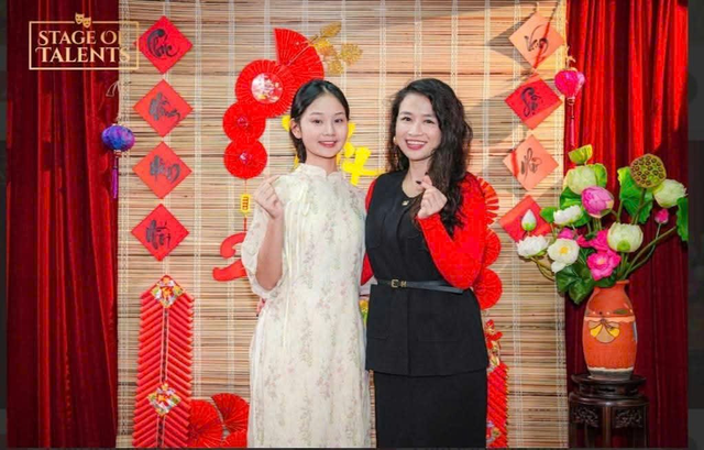 Trịnh &Aacute;nh Nhi &ndash; Mẫu teen đa t&agrave;i t&ocirc;n vinh vẻ đẹp &aacute;o d&agrave;i truyền thống - Ảnh 6.