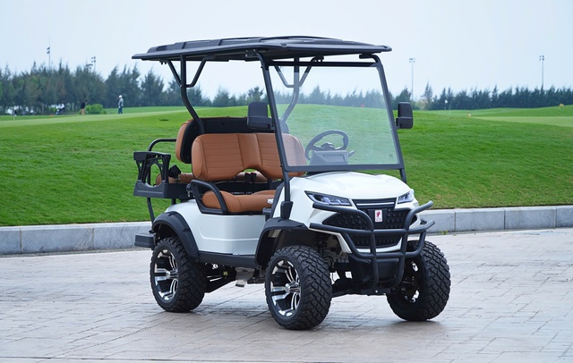 GIO MOBI ra mắt 3 mẫu xe điện nội khu hướng tới sân golf và khu du lịch - Ảnh 2.