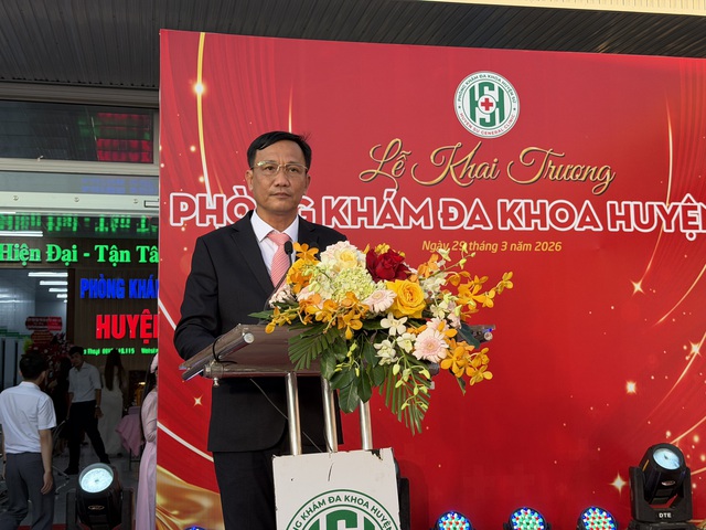 Khai trương Ph&ograve;ng kh&aacute;m Đa khoa Huyện Sử: Cột mốc mới cho y tế tuyến cơ sở v&agrave; m&oacute;n qu&agrave; &ldquo;tầm so&aacute;t ung thư 0 đồng&rdquo; cho người d&acirc;n C&agrave; Mau - Ảnh 1.