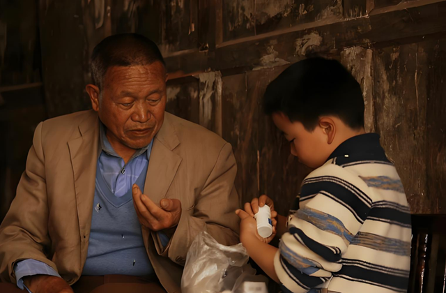 Ng&agrave;y &ocirc;ng nội mất, v&ograve;ng hoa xếp k&iacute;n s&acirc;n, người đến viếng đ&ocirc;ng nườm nượp, chỉ c&oacute; t&ocirc;i thấy bố mặc &aacute;o x&ocirc; đứng đ&oacute; m&agrave; l&ograve;ng h&oacute;a lạnh l&ugrave;ng - Ảnh 1.