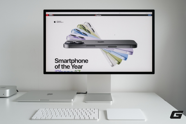 Tr&ecirc;n b&agrave;n Apple Studio Display XDR nano-texture: D&ugrave;ng rồi mới hiểu v&igrave; sao m&agrave;n h&igrave;nh Apple lu&ocirc;n c&oacute; sức h&uacute;t ri&ecirc;ng - Ảnh 30.