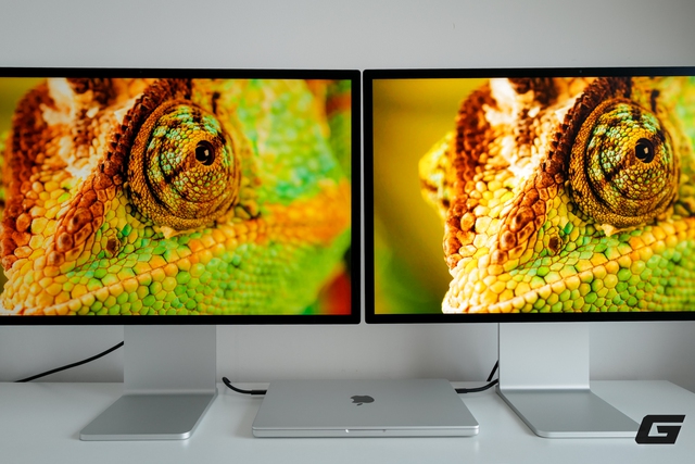 Tr&ecirc;n b&agrave;n Apple Studio Display XDR nano-texture: D&ugrave;ng rồi mới hiểu v&igrave; sao m&agrave;n h&igrave;nh Apple lu&ocirc;n c&oacute; sức h&uacute;t ri&ecirc;ng - Ảnh 34.