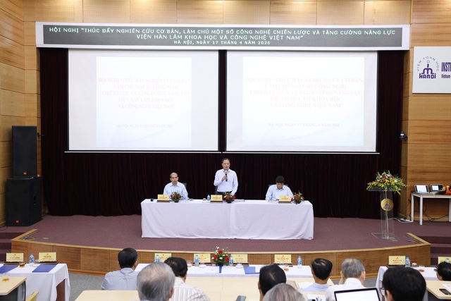 Th&uacute;c đẩy nghi&ecirc;n cứu cơ bản, l&agrave;m chủ một số c&ocirc;ng nghệ chiến lược v&agrave; tăng cường năng lực Viện H&agrave;n l&acirc;m Khoa học v&agrave; C&ocirc;ng nghiệ Việt Nam - Ảnh 2.