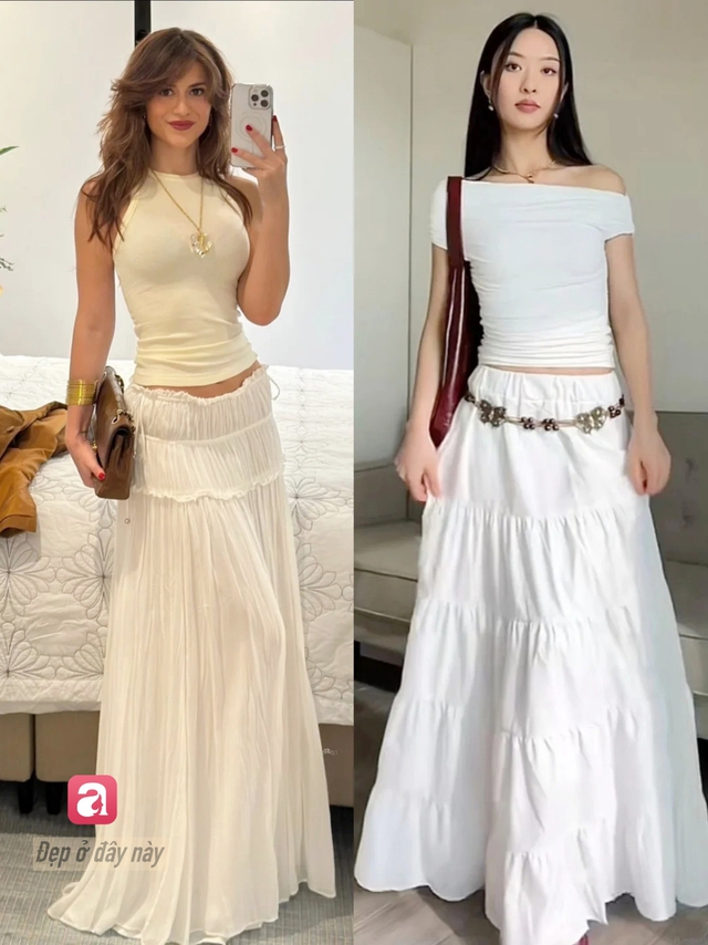 V&aacute;y th&ocirc; trắng ch&iacute;nh l&agrave; &ldquo;chiếc v&aacute;y quốc d&acirc;n&rdquo; h&egrave; 2026, mặc kiểu g&igrave; cũng ra kh&iacute; chất sang xịn- Ảnh 4.