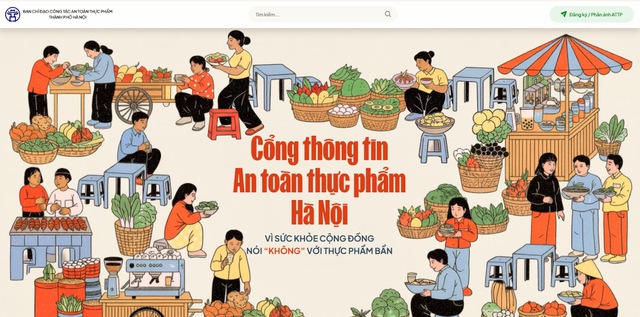 H&agrave; Nội ra mắt Cổng th&ocirc;ng tin An to&agrave;n thực phẩm: K&ecirc;nh tra cứu, phản &aacute;nh v&agrave; kết nối minh bạch cho người d&acirc;n- Ảnh 4.