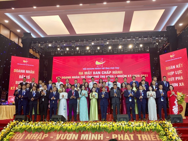 Anh Nguyễn Ngọc Qu&acirc;n l&agrave;m Chủ tịch Hội Doanh nh&acirc;n trẻ Ph&uacute; Thọ kho&aacute; I, nhiệm kỳ 2026-2031  - Ảnh 2.