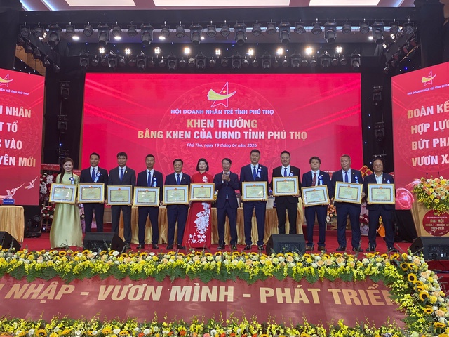 Anh Nguyễn Ngọc Qu&acirc;n l&agrave;m Chủ tịch Hội Doanh nh&acirc;n trẻ Ph&uacute; Thọ kho&aacute; I, nhiệm kỳ 2026-2031  - Ảnh 3.