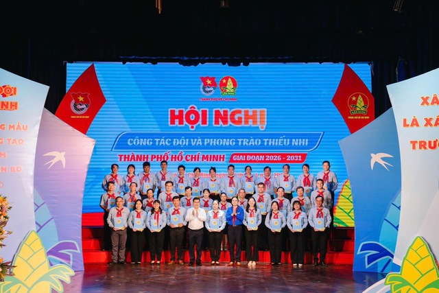 Hội nghị c&ocirc;ng t&aacute;c Đội v&agrave; phong tr&agrave;o thiếu nhi Th&agrave;nh phố Hồ Ch&iacute; Minh giai đoạn 2026 &ndash; 2031: Bản lề cho một thế hệ c&ocirc;ng d&acirc;n số to&agrave;n cầu - Ảnh 6.