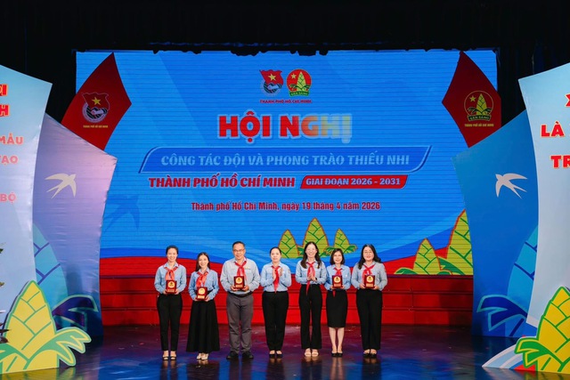 Hội nghị c&ocirc;ng t&aacute;c Đội v&agrave; phong tr&agrave;o thiếu nhi Th&agrave;nh phố Hồ Ch&iacute; Minh giai đoạn 2026 &ndash; 2031: Bản lề cho một thế hệ c&ocirc;ng d&acirc;n số to&agrave;n cầu - Ảnh 5.