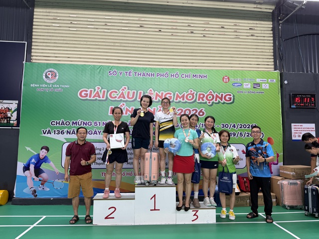 S&ocirc;i nổi giải cầu l&ocirc;ng mở rộng lần 6 năm 2026: s&acirc;n chơi kết nối những &ldquo;chiến sĩ &aacute;o trắng&rdquo; v&agrave; người lao động - Ảnh 6.