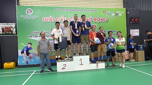 S&ocirc;i nổi giải cầu l&ocirc;ng mở rộng lần 6 năm 2026: s&acirc;n chơi kết nối những &ldquo;chiến sĩ &aacute;o trắng&rdquo; v&agrave; người lao động - Ảnh 5.