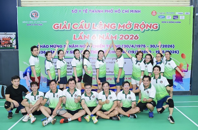 S&ocirc;i nổi giải cầu l&ocirc;ng mở rộng lần 6 năm 2026: s&acirc;n chơi kết nối những &ldquo;chiến sĩ &aacute;o trắng&rdquo; v&agrave; người lao động - Ảnh 8.