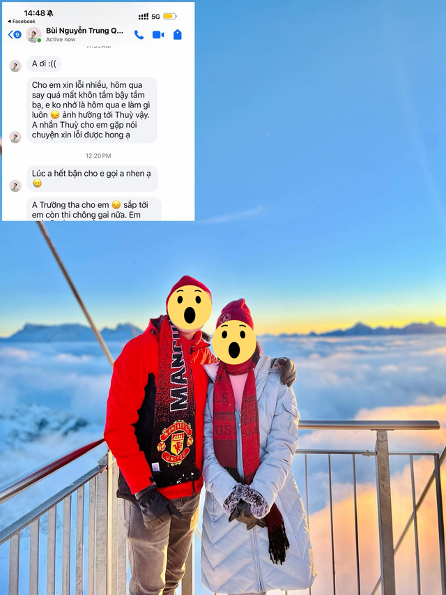 Trung Quân Idol nhắn tin xin lỗi vụ hành hung nhưng bị từ chối, chồng - Ảnh 2.