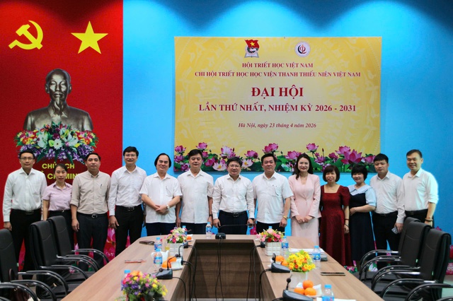 Đại hội th&agrave;nh lập Chi hội Triết học Học viện Thanh thiếu ni&ecirc;n Việt Nam  - Ảnh 9.