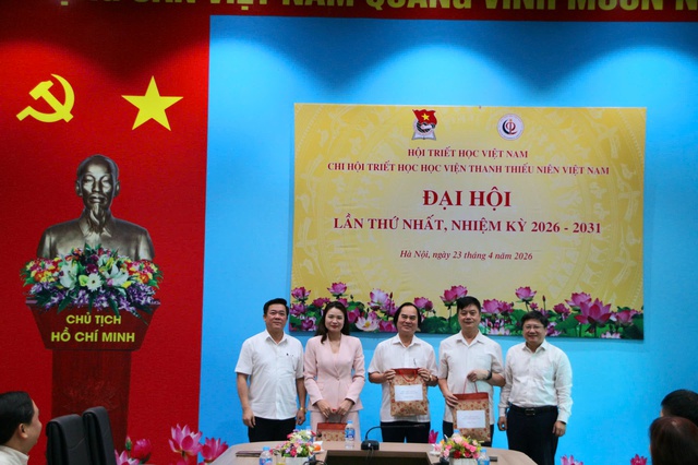 Đại hội th&agrave;nh lập Chi hội Triết học Học viện Thanh thiếu ni&ecirc;n Việt Nam  - Ảnh 8.