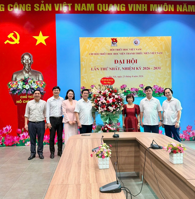 Đại hội th&agrave;nh lập Chi hội Triết học Học viện Thanh thiếu ni&ecirc;n Việt Nam  - Ảnh 2.