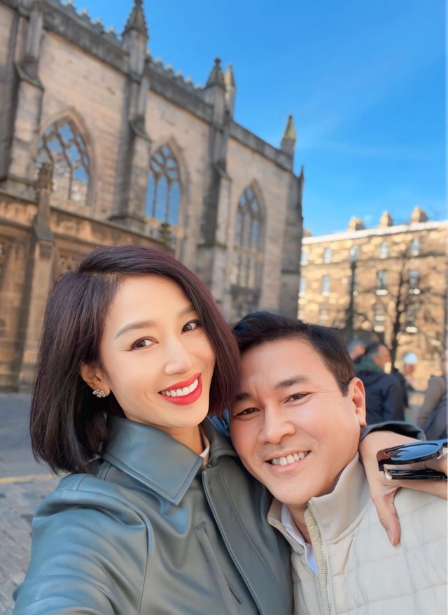 Nhan sắc hoa kh&ocirc;i Việt cưới đại gia "ngh&egrave;o nhất trong số những người theo đuổi" - Ảnh 6.