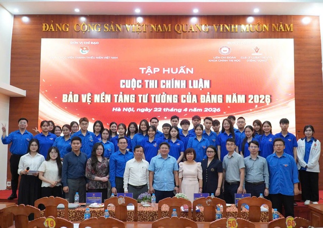 Tập huấn Cuộc thi chính luận bảo vệ nền tảng tư tưởng của Đảng - Ảnh 4.