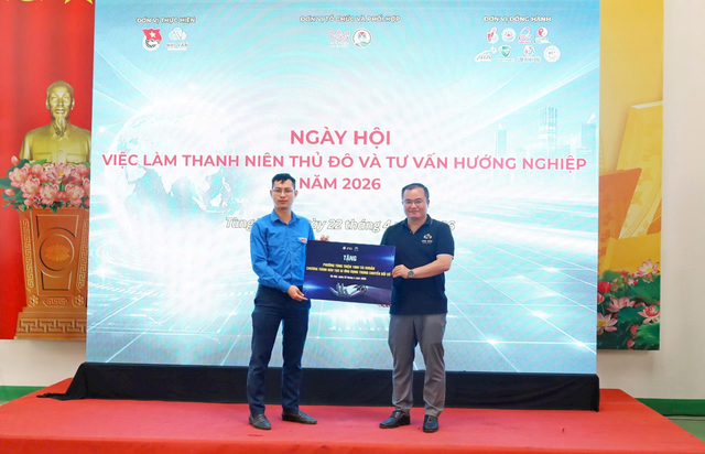 NG&Agrave;Y HỘI VIỆC L&Agrave;M THANH NI&Ecirc;N THỦ Đ&Ocirc; V&Agrave; TƯ VẤN HƯỚNG NGHIỆP NĂM 2026 TẠI PHƯỜNG T&Ugrave;NG THIỆN (TP. H&Agrave; NỘI): KẾT NỐI CƠ HỘI, ĐỊNH HƯỚNG TƯƠNG LAI  - Ảnh 4.