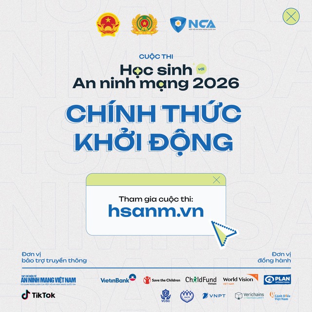 Ph&aacute;t động cuộc thi "Học sinh với an ninh mạng 2026": S&acirc;n chơi c&ocirc;ng nghệ trang bị kỹ năng số cho học sinh trung học cơ sở - Ảnh 3.