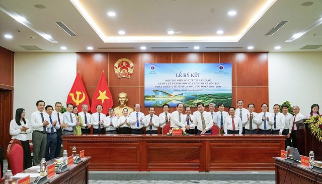 C&uacute; h&iacute;ch chiến lược cho y tế C&agrave; Mau từ sự đồng h&agrave;nh của TP. Hồ Ch&iacute; Minh - Ảnh 2.