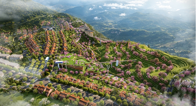 L&agrave;o Cai: Khởi c&ocirc;ng dự &aacute;n Khu đ&ocirc; thị sinh th&aacute;i ở một trong &ldquo;Tứ đại đỉnh đ&egrave;o&rdquo; nổi tiếng cả nước, với tổng mức đầu tư hơn 2.400 tỷ đồng - Ảnh 2.