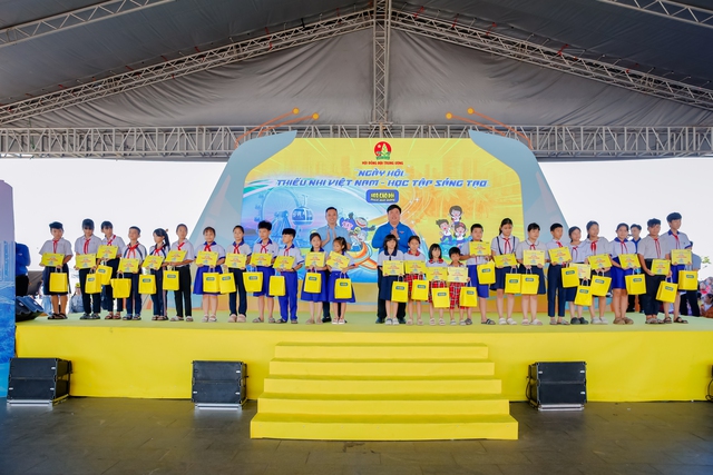 Ngày hội “Thiếu nhi Việt Nam - Học tập sáng tạo” tại An Giang - Ảnh 3.