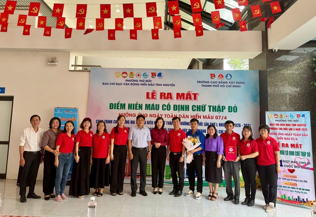 Ra mắt &ldquo;Điểm hiến m&aacute;u cố định Chữ thập đỏ&rdquo; &ndash; lan tỏa nghĩa cử cao đẹp v&igrave; cộng đồng - Ảnh 5.