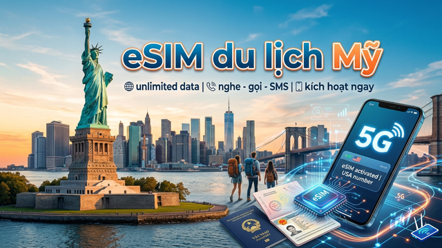 Mua eSIM du lịch Mỹ ở đ&acirc;u? - Ảnh 1.