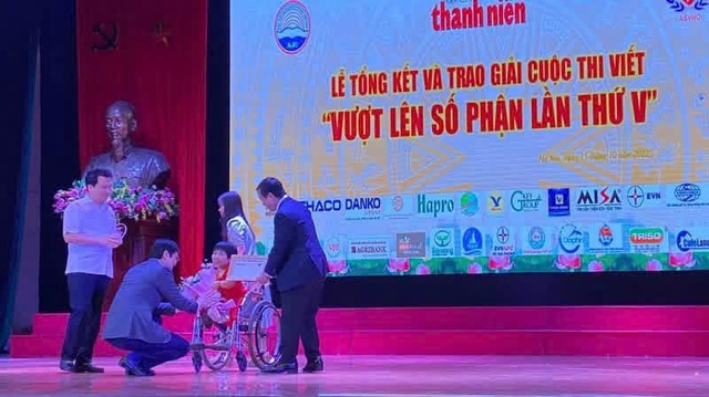 Khơi đ&acirc;y kh&aacute;t vươn m&igrave;nh: Ph&aacute;t động cuộc thi viết :Vượt l&ecirc;n số phận" lần thứ IX - Ảnh 1.