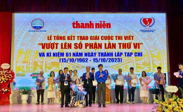 Khơi đ&acirc;y kh&aacute;t vươn m&igrave;nh: Ph&aacute;t động cuộc thi viết :Vượt l&ecirc;n số phận" lần thứ IX - Ảnh 3.