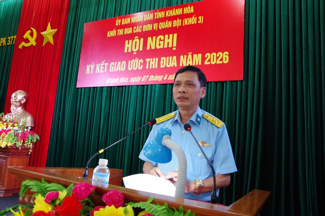 Khối 3 k&yacute; kết giao ước thi đua năm 2026 - Ảnh 2.