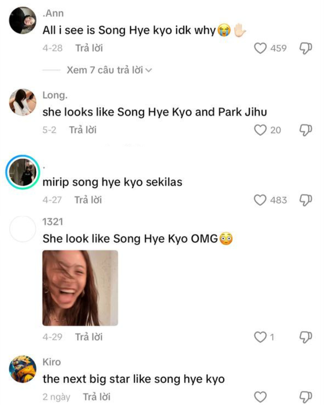 Mỹ nh&acirc;n mới khiến netizen đồng loạt gọi t&ecirc;n Song Hye Kyo- Ảnh 1.