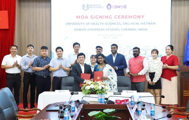 Cú hích cho giáo dục y khoa Việt Nam: UHS bắt tay đối tác Ấn Độ, kỳ vọng trở thành điểm đến mới của sinh viên quốc tế - Ảnh 1.