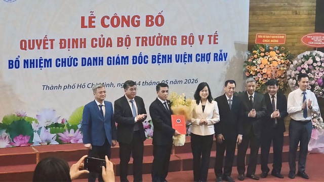 BS.CKII Phạm Thanh Việt ch&iacute;nh thức được bổ nhiệm Gi&aacute;m đốc Bệnh viện Chợ Rẫy - Ảnh 4.