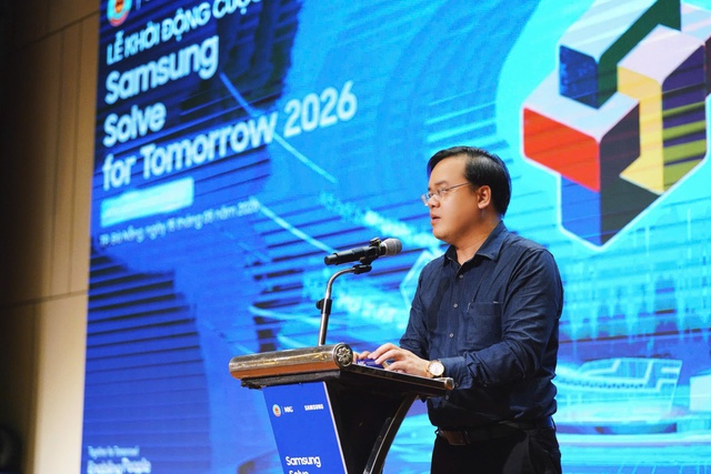 Tiếp tục ph&aacute;t động Cuộc thi Samsung Solve for Tomorrow 2026 tại khu vực miền Trung - Ảnh 4.