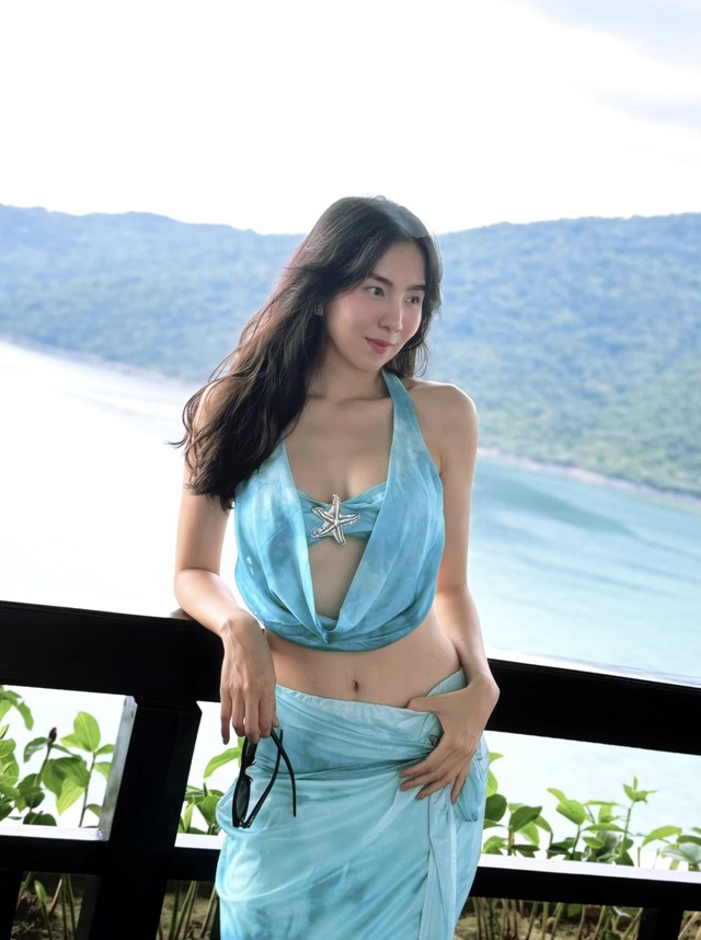 Nhan sắc gợi cảm của "MC đẹp nhất VTV" sau khi sinh con cho thiếu gia Bắc Ninh - Ảnh 1.