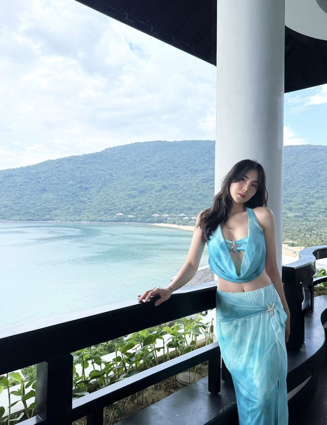 Nhan sắc gợi cảm của "MC đẹp nhất VTV" sau khi sinh con cho thiếu gia Bắc Ninh - Ảnh 3.